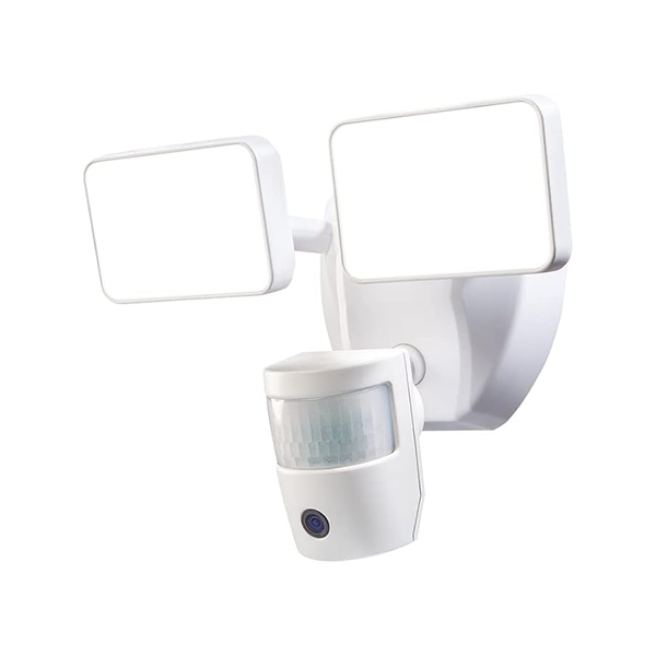 Heath Zenith Motion-Sensing Hardwired LED White Security Wall Light - Case of: 1