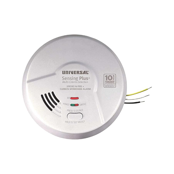 Universal Security Instruments AMIC1510SB Combination 3-in-1 Hardwired Smoke44; Fire & CO Alarm Detector