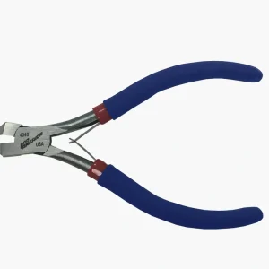4-1/2" Long Reach Angle Flush Cutter, Blue Textured Grip - 4040