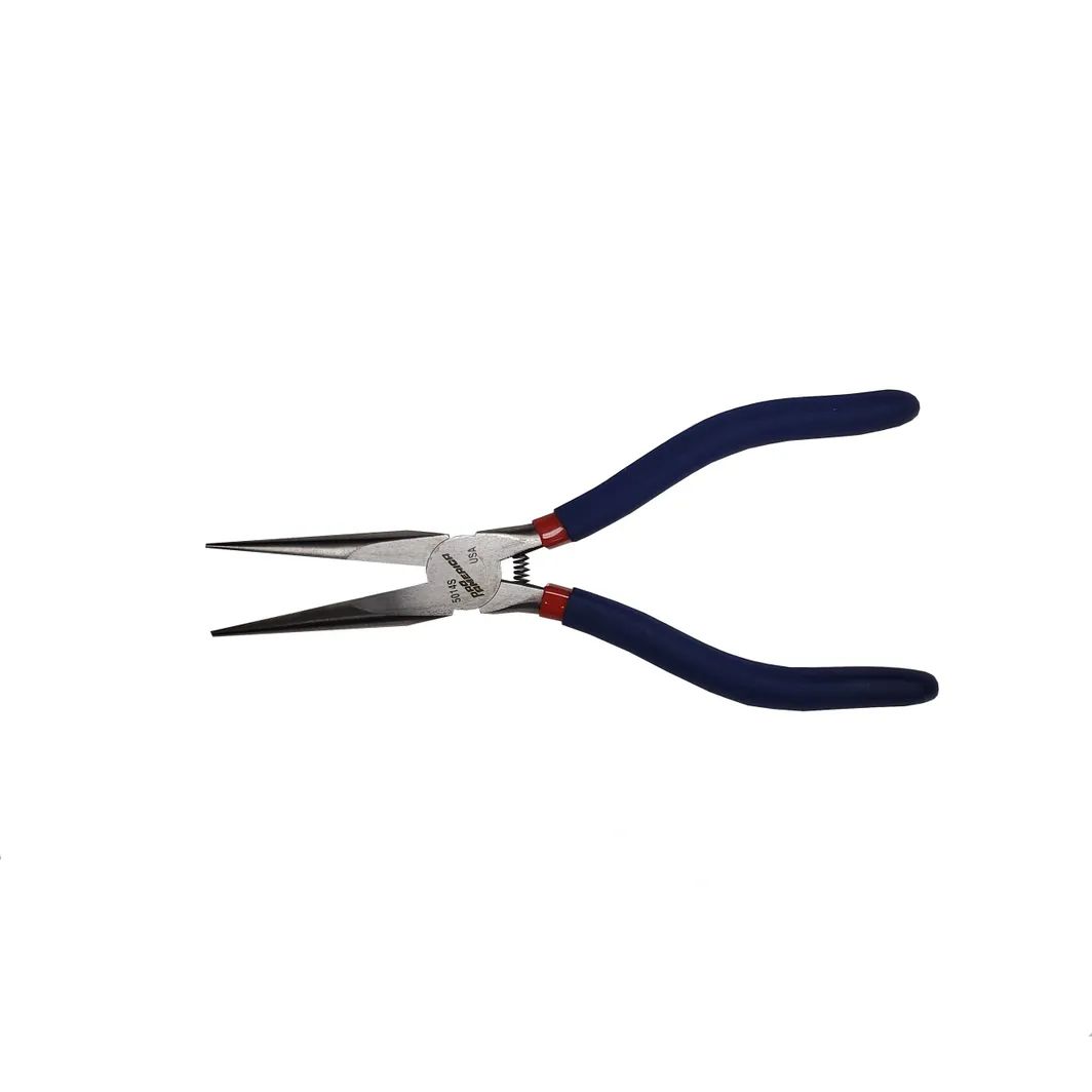 7″ Long Nose, Serrated Jaw With Coil Spring Without Cutter 5014S